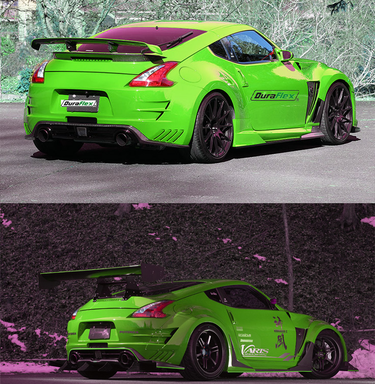 2009-19 Nissan 370Z Varis Arising II Full Body Kit - Image 3