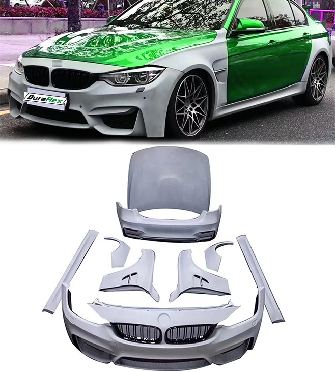 BMW 3 Series F30 F35 Upgrade to M3 F80 Look Full Body Kit