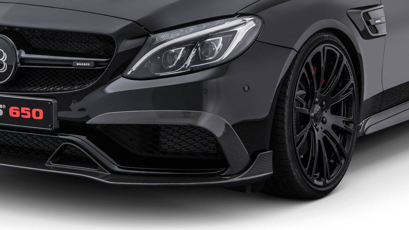 14-18 Mercedes C-Class C 205 AMG C 63 Coupe Brabus Carbon Fiber Body kit set - Image 2
