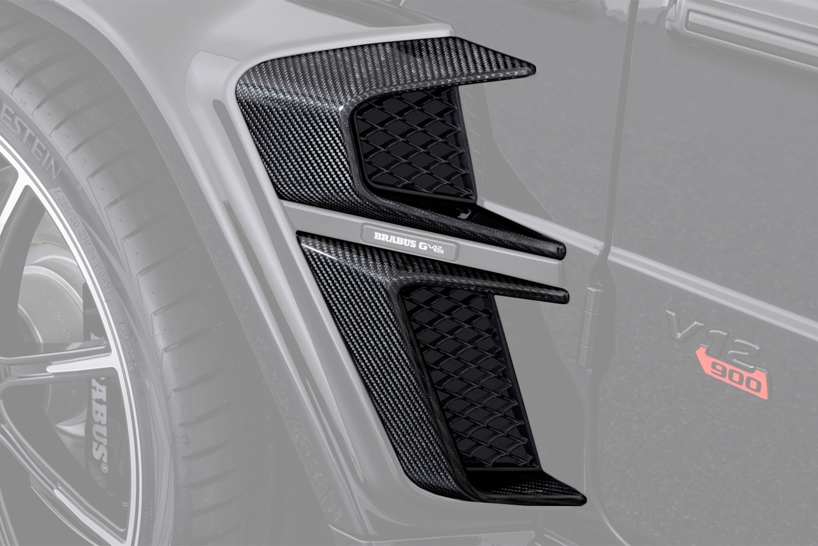 2018+ Brabus Style Carbon Fiber Body Kit - Mercedes Benz G-class W 463A G 350 - G 500 Carbon Fiber - Image 13
