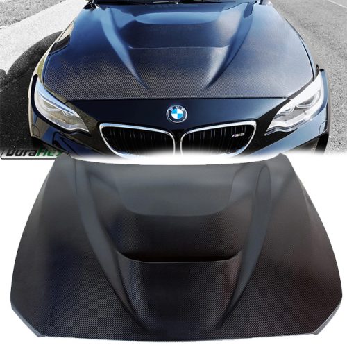 2014-2020 BMW 2 Series F22 F23 F87 Carbon Fiber Arma Speed Hood Bonnet 1 Piece