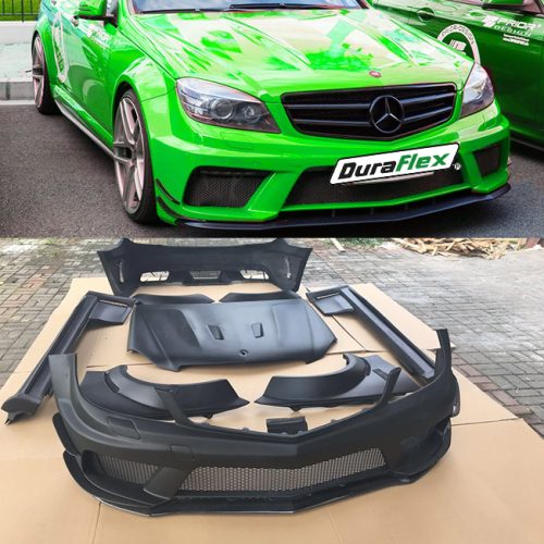 2008-2011 Mercedes W204 Pre-Facelift Conversion kit to Black Series Style Wide Body Kit