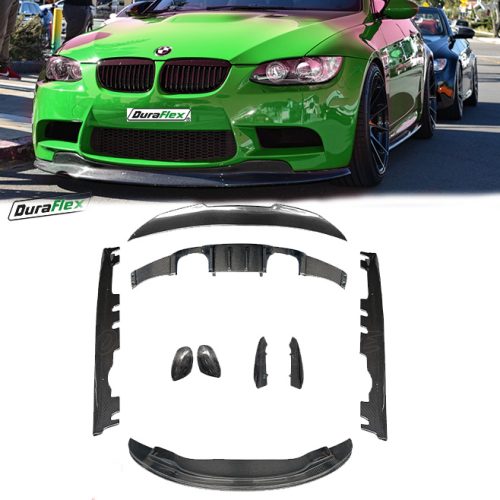 BMW 3 Series E92 E93 E90 M3 GTS Style Carbon Fiber Aero Bodykit