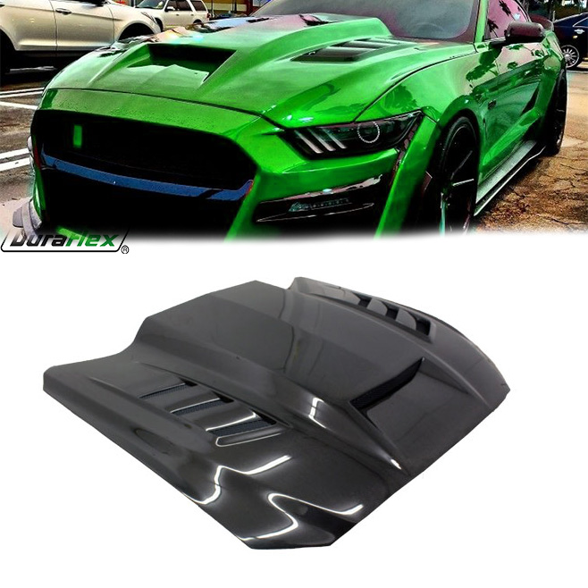 15-17 Ford Mustang Terminator Style Duraflex Hood Bonnet
