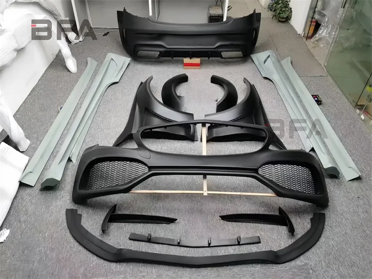 14-18 Mercedes C-Class W205 AMG PD Style widebody kit CF+FRP - Image 4
