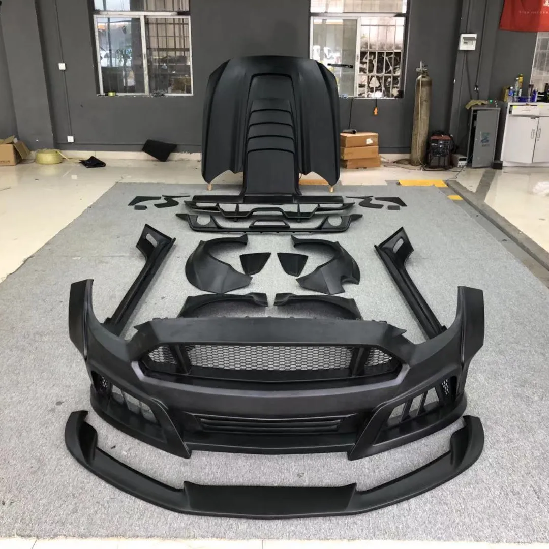 2018-2021 Ford Mustang Robot Craftsman Style V2 Complete Body Kit - Image 5