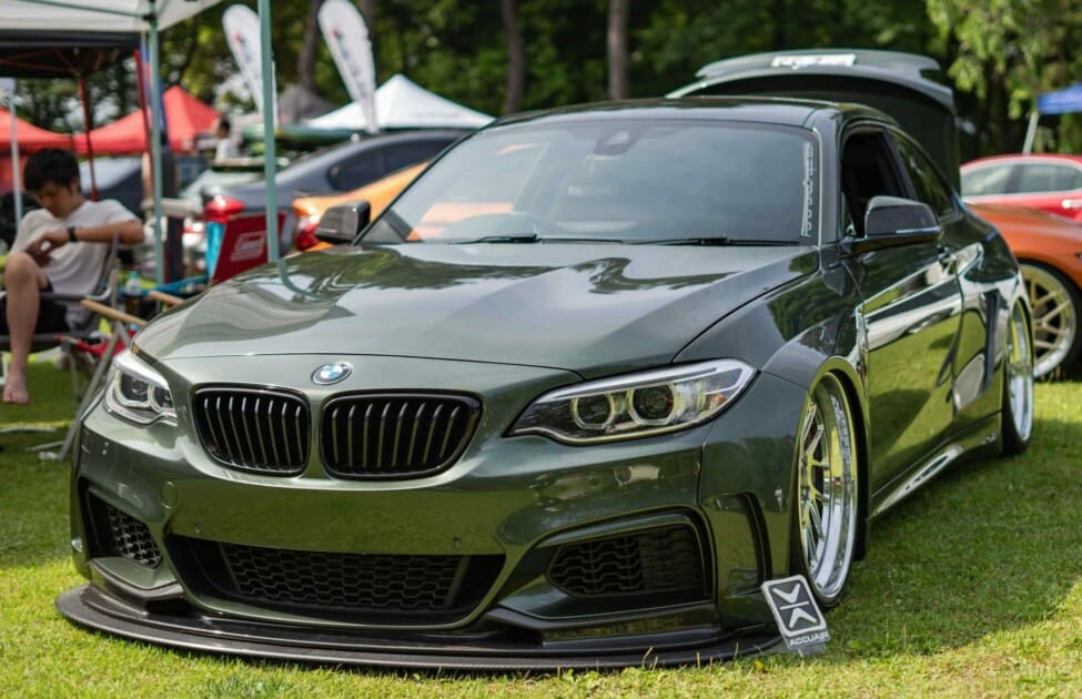 2014-2021 BMW 2 Series F22 F23 Manhart Wide body kit aero kits-11pcs - Image 3