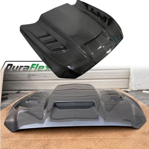 15-17 Ford Mustang Carbon Fiber Terminator Style Hood Bonnet