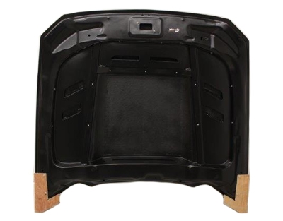 2018 - 2023 Ford Mustang Terminator Style Double Sided Carbon Fiber Hood Bonnet - Image 2