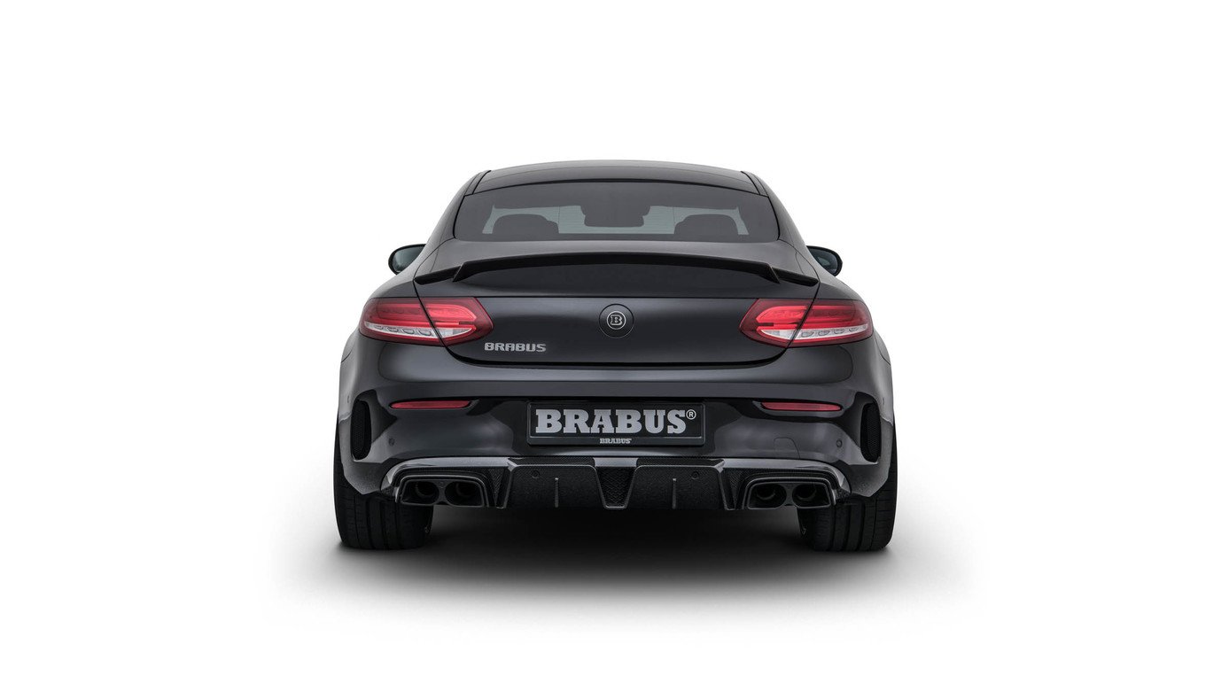14-18 Mercedes C-Class C 205 AMG C 63 Coupe Brabus Carbon Fiber Body kit set - Image 14