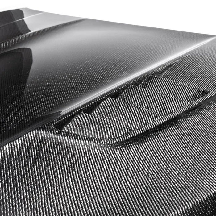 2011-2016 BMW 5 series F10 DTM Style Carbon Fiber Hood Bonnet - Image 2
