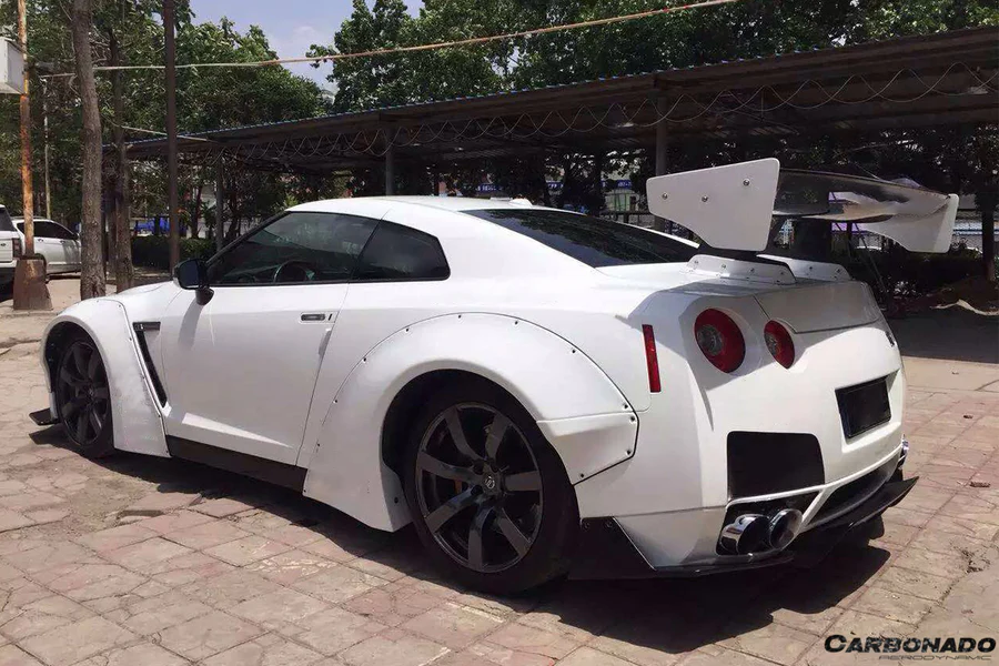 2008-19 Nissan R35 GTR Skyline LB Style Type-I Widebody Kit - Image 4