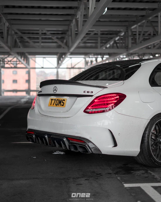 2015-2022 Mercedes C Class W205 C63 C63S Carbon Fiber Brabus styling Kit - Image 3