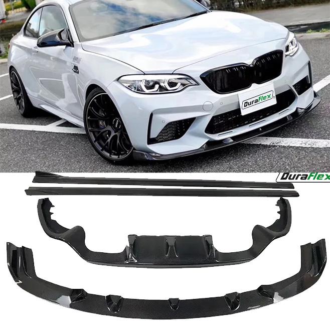 2014-21 Carbon Fiber BMW F87 M2 & M2C 3D Style Body Kits Carbon Fiber Aerokit