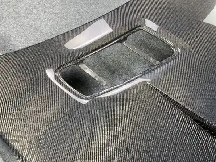 2015-2019 Mercedes Benz GLE63 (W166/W292) LUMMA Style Carbon Fibre Replacement Hood - Image 4