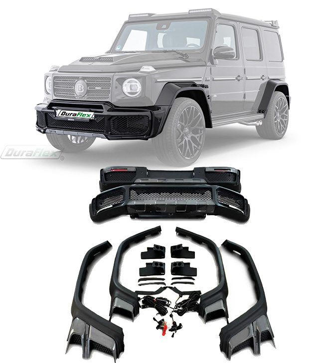2018+ Brabus Style Carbon Fiber Body Kit - Mercedes Benz G-class W 463A G 350 - G 500 Carbon Fiber