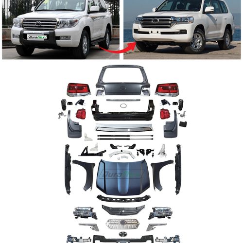 2008-2015 Toyota Land Cruiser LC200 Conversion Body Kit to LC300 2021 Style polypropylene Plastic Kit