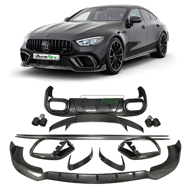 2019-2024 Mercedes Benz AMG GT X 290 AMG GT 63 Brabus Body Kit Carbon Fiber