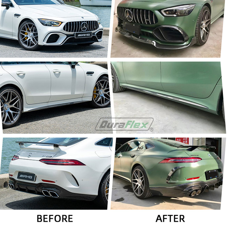 2019-2024 Mercedes Benz AMG GT X 290 AMG GT 63 Brabus Body Kit Carbon Fiber - Image 2