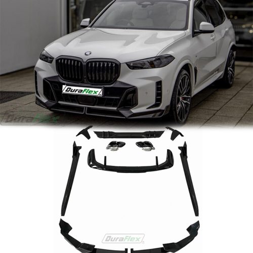 2023-2024 BMW X5 G05 LCI M Performance Aero Kit Body Kit Gloss Black polypropylene Plastic