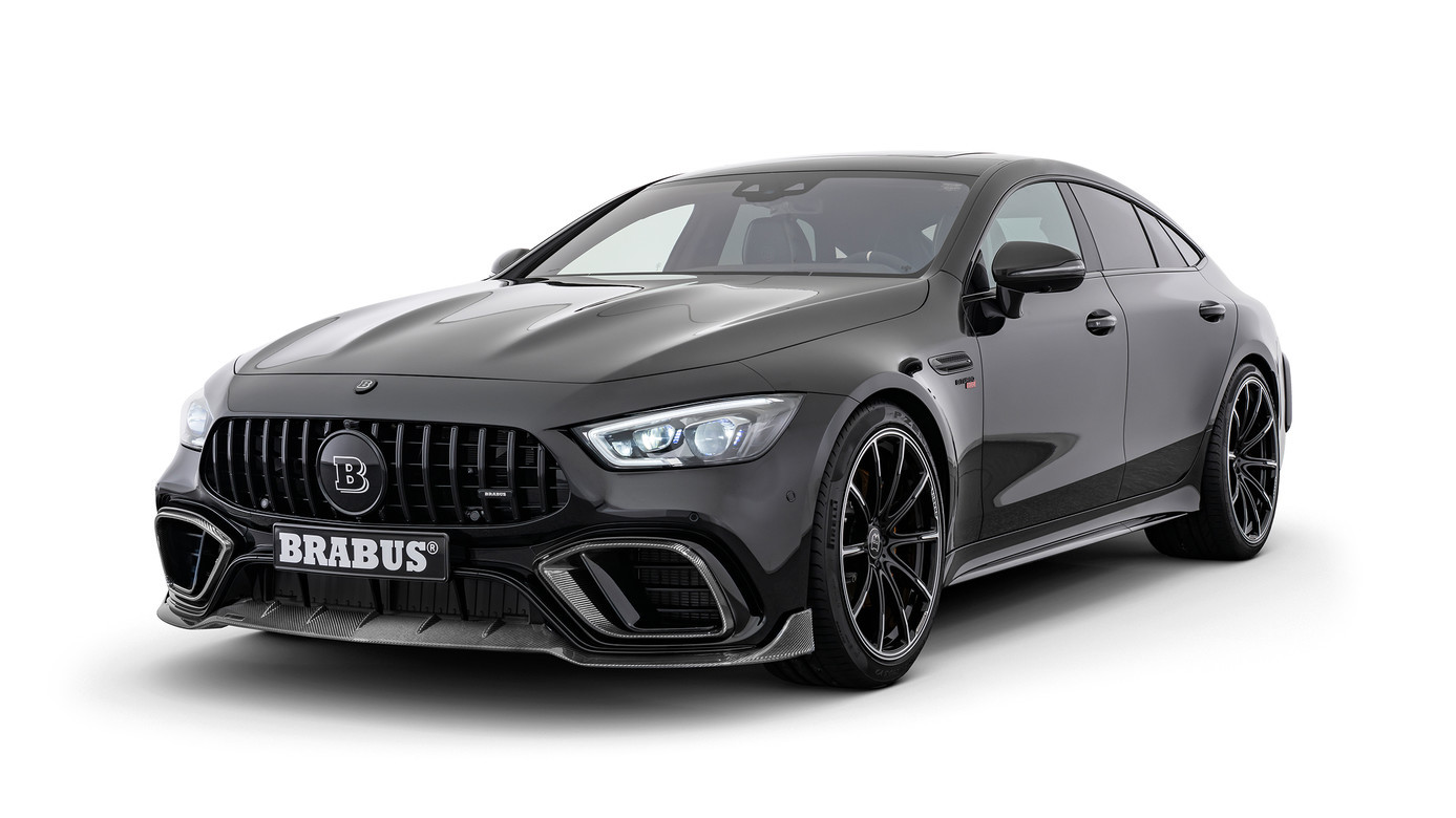 2019-2024 Mercedes Benz AMG GT X 290 AMG GT 63 Brabus Body Kit Carbon Fiber - Image 6