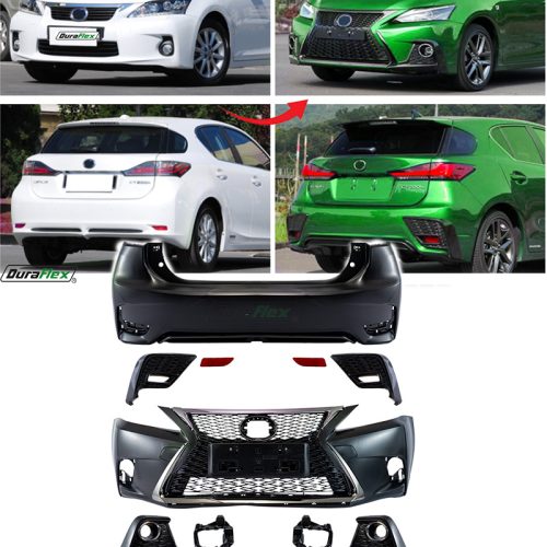 2011-2017 Lexus ct200 Conversion Body Kit to 2021 F-sport polypropylene Plastic Kit