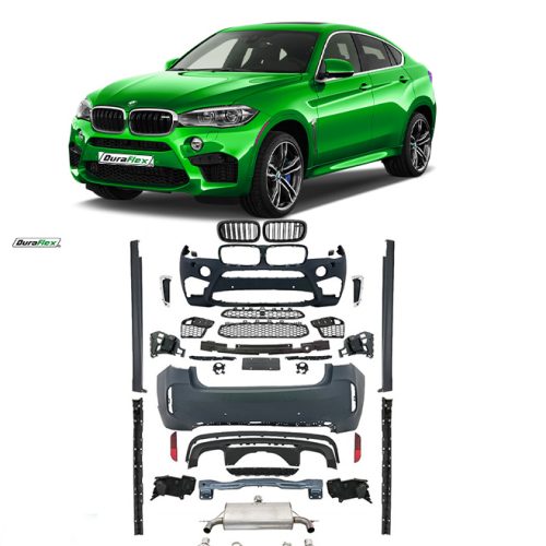 2013-2019 BMW F16 F86 X6 Conversion Body Kit to X6M Style polypropylene Plastic