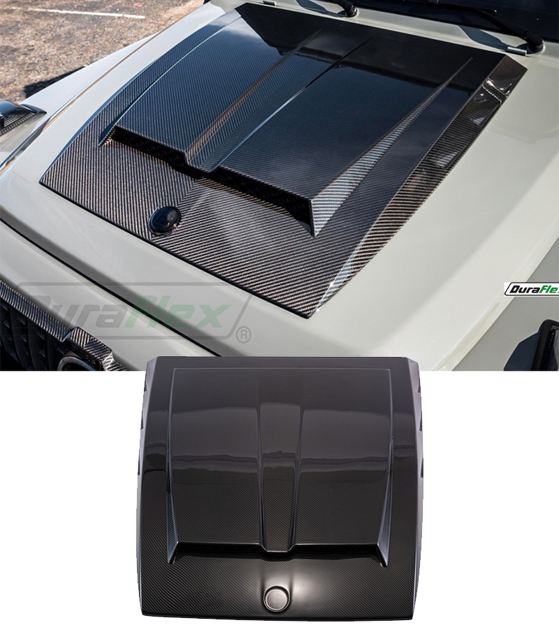 Carbon Fiber Bonnet scoop cover for Mercedes Benz G class G wagon G63 G65 G500 G350