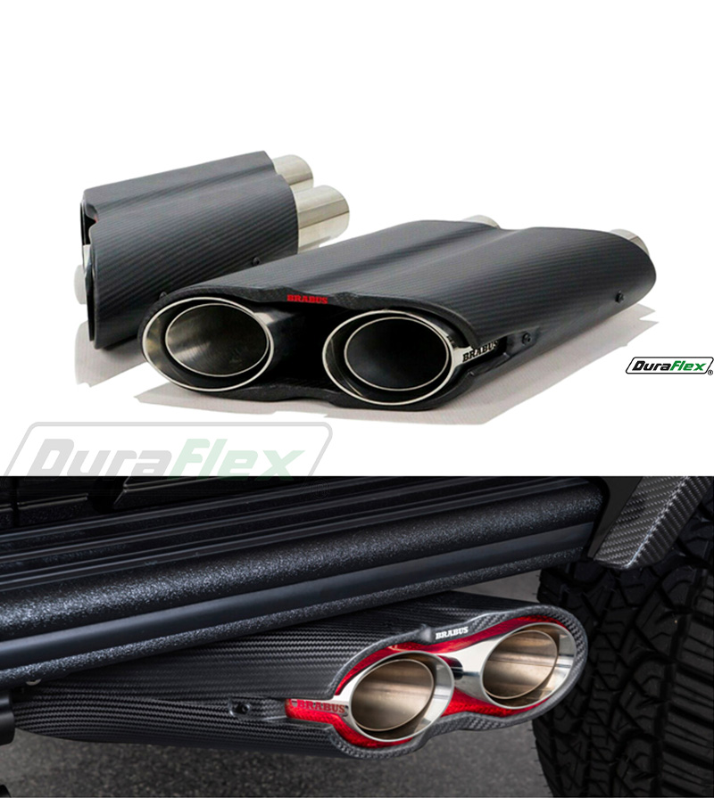 Brabus 900 Rocket Edition Exhaust System for Mercedes Benz G class G wagon G63 G65 G500 G350