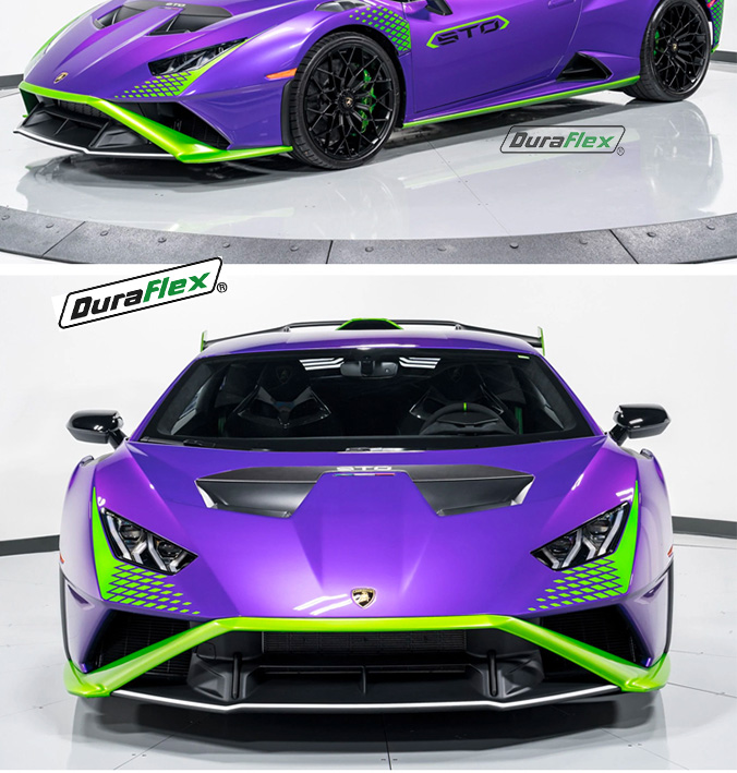 2018+ Lamborghini Huracan LP610 LP580 Conversion Body Kit to STO Look Dry Carbon Fiber Body kit set - Image 3