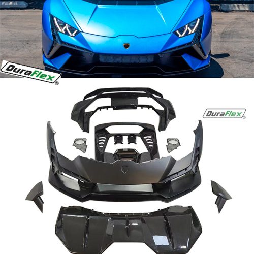2018+ Lamborghini Huracan LP580 / LP610 / EVO Conversion Body Kit to Tecnica Look Dry Carbon Fiber Body kit set